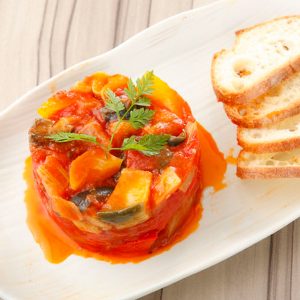 ratatouille uova e salame