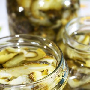 zucchine in vasetto